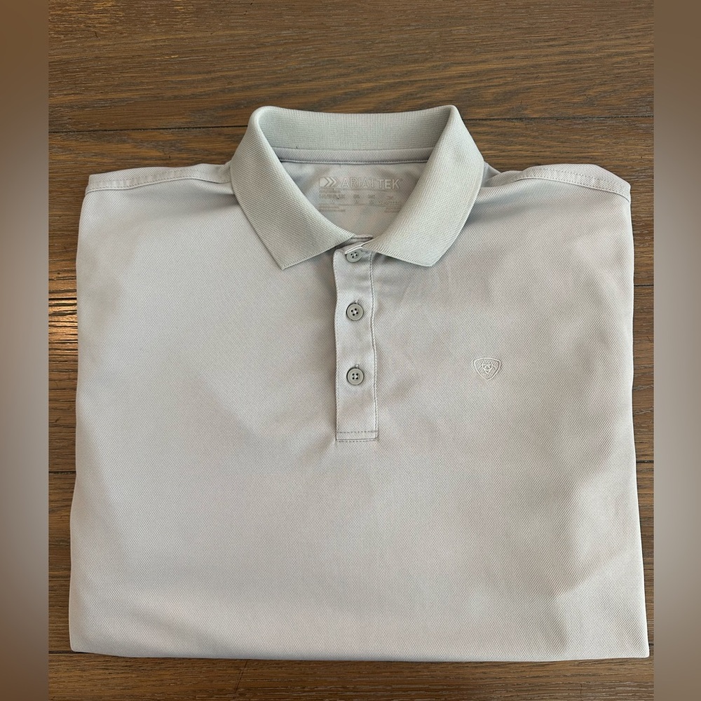 Ariat‎ Ariattek Gray Performance Shirt Size M